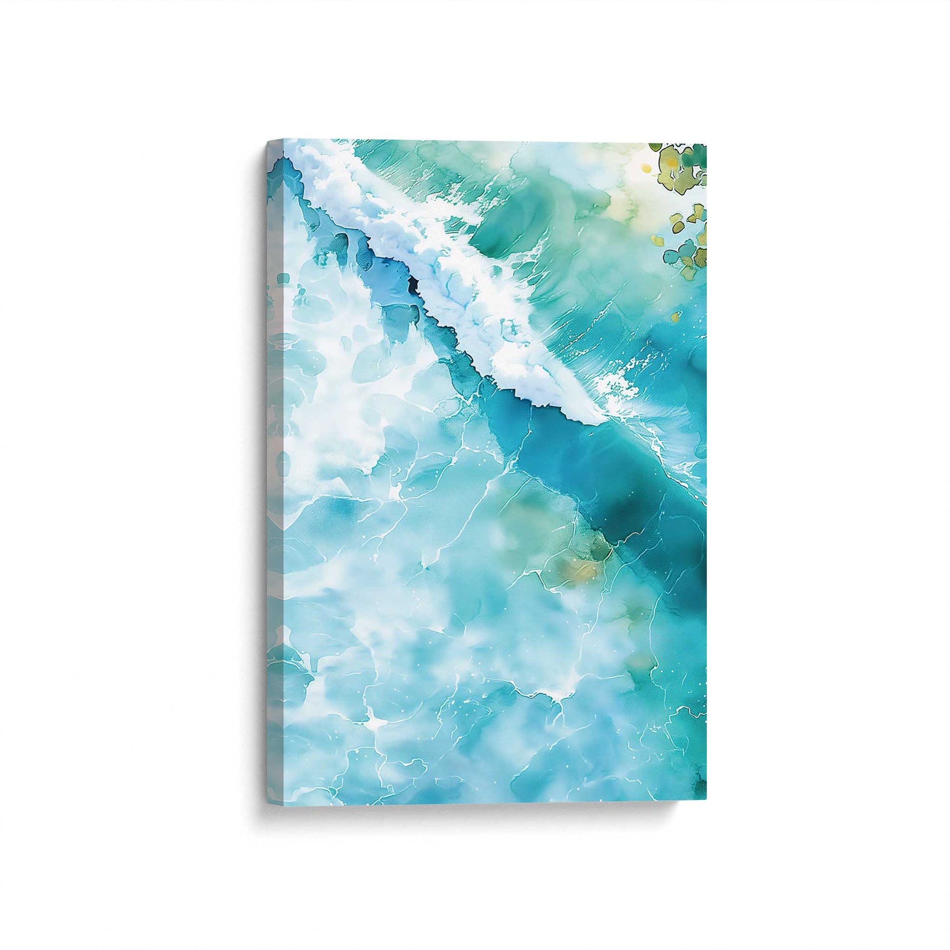 [Color:Stretched Canvas], Picture of art at an angle