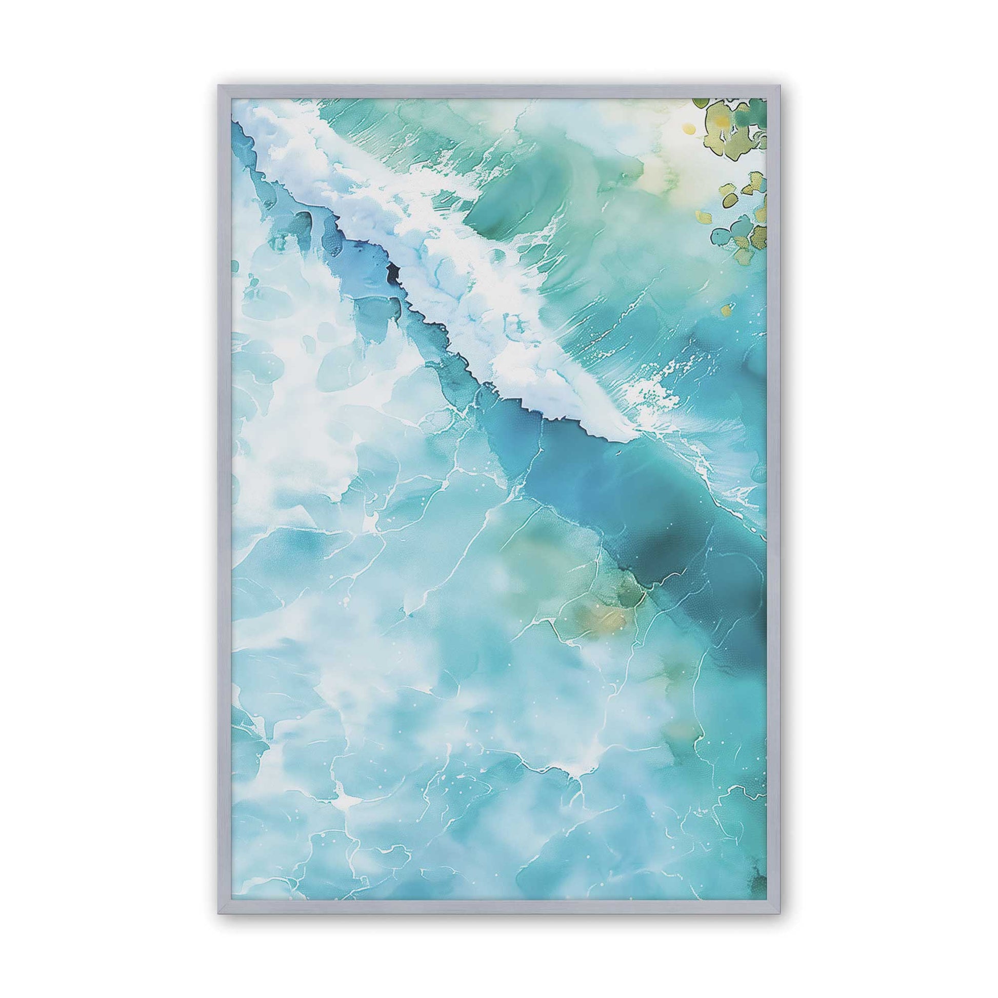 [Color:Polished Chrome], Picture of art in a Polished Chrome frame