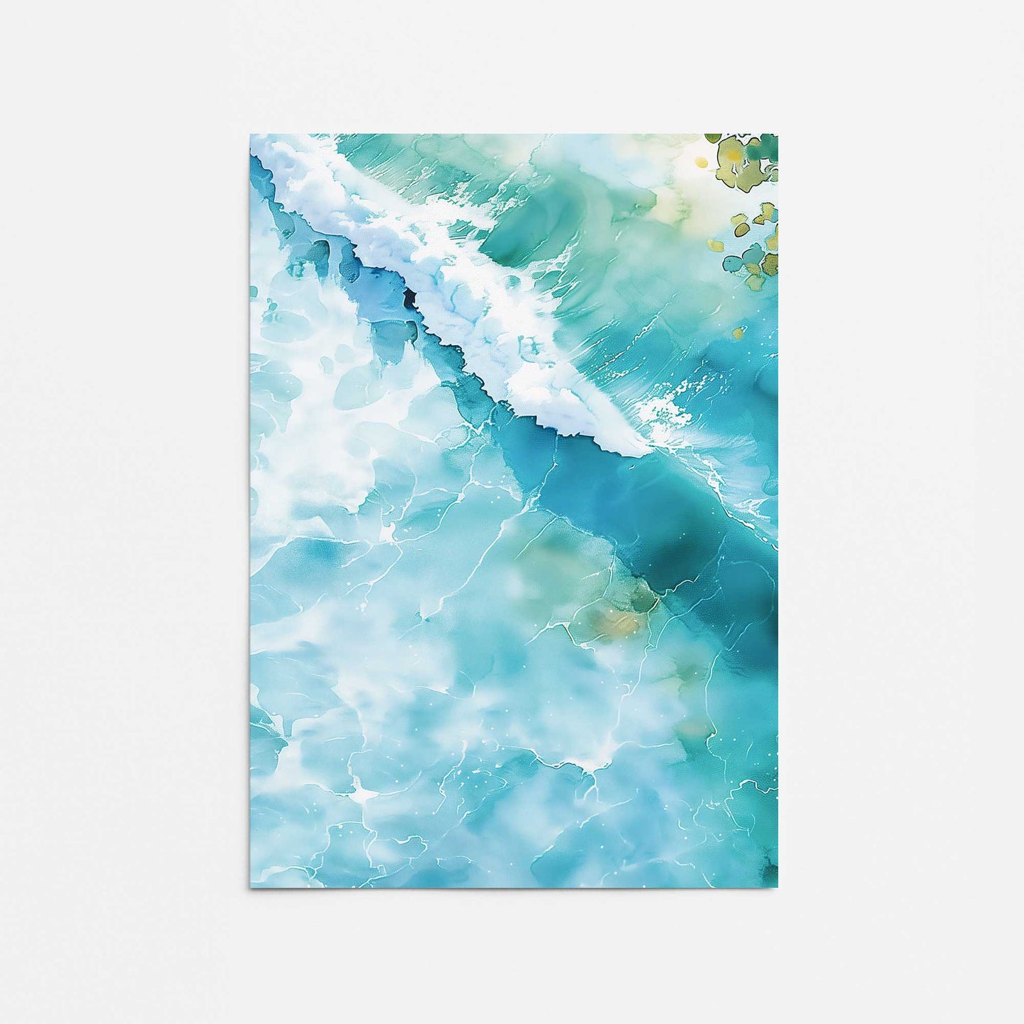 [Color:Rolled Print], Picture of close up of art