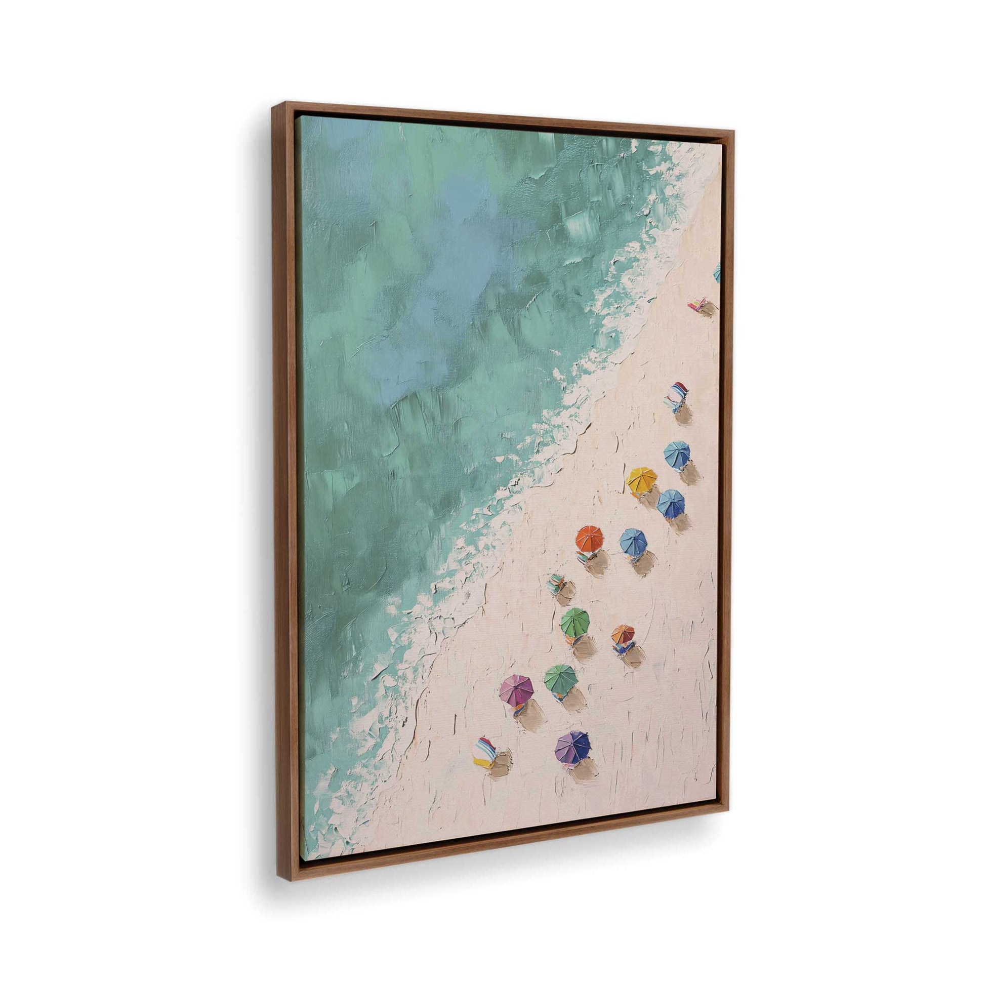 [Color:Walnut], Picture of the corner of the art