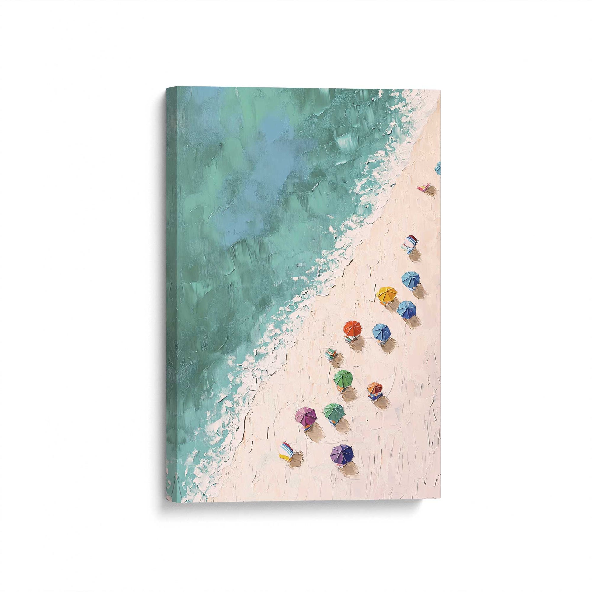 [Color:Stretched Canvas], Picture of art at an angle