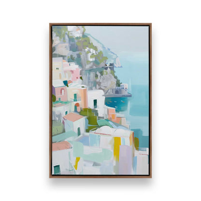[Color:Walnut], Picture of art in a Walnut frame