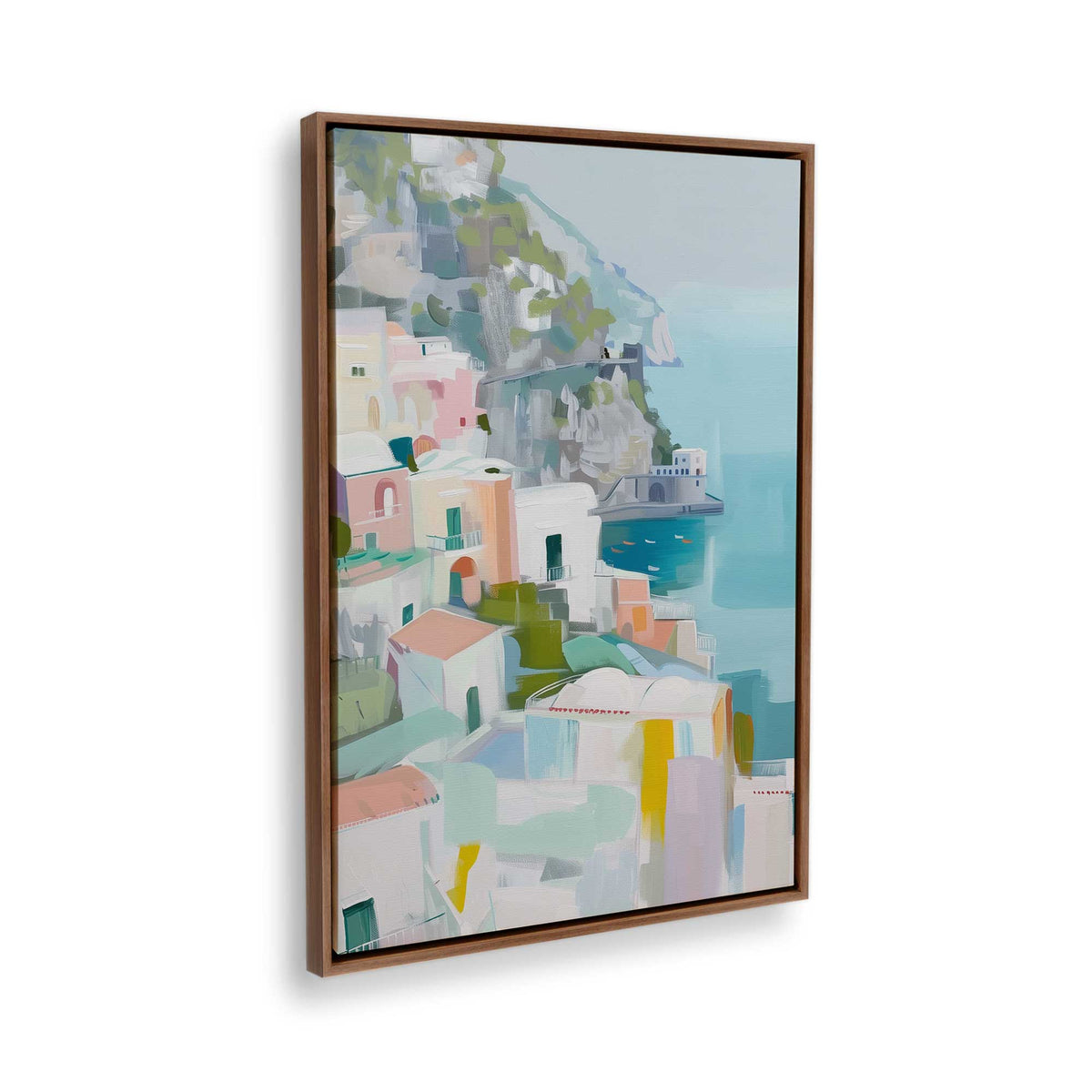 [Color:Walnut], Picture of the corner of the art