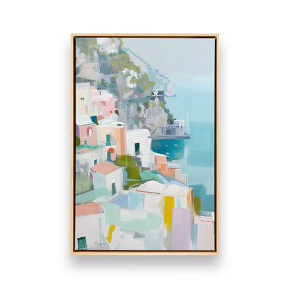 [Color:American Maple], Picture of art in a American Maple frame