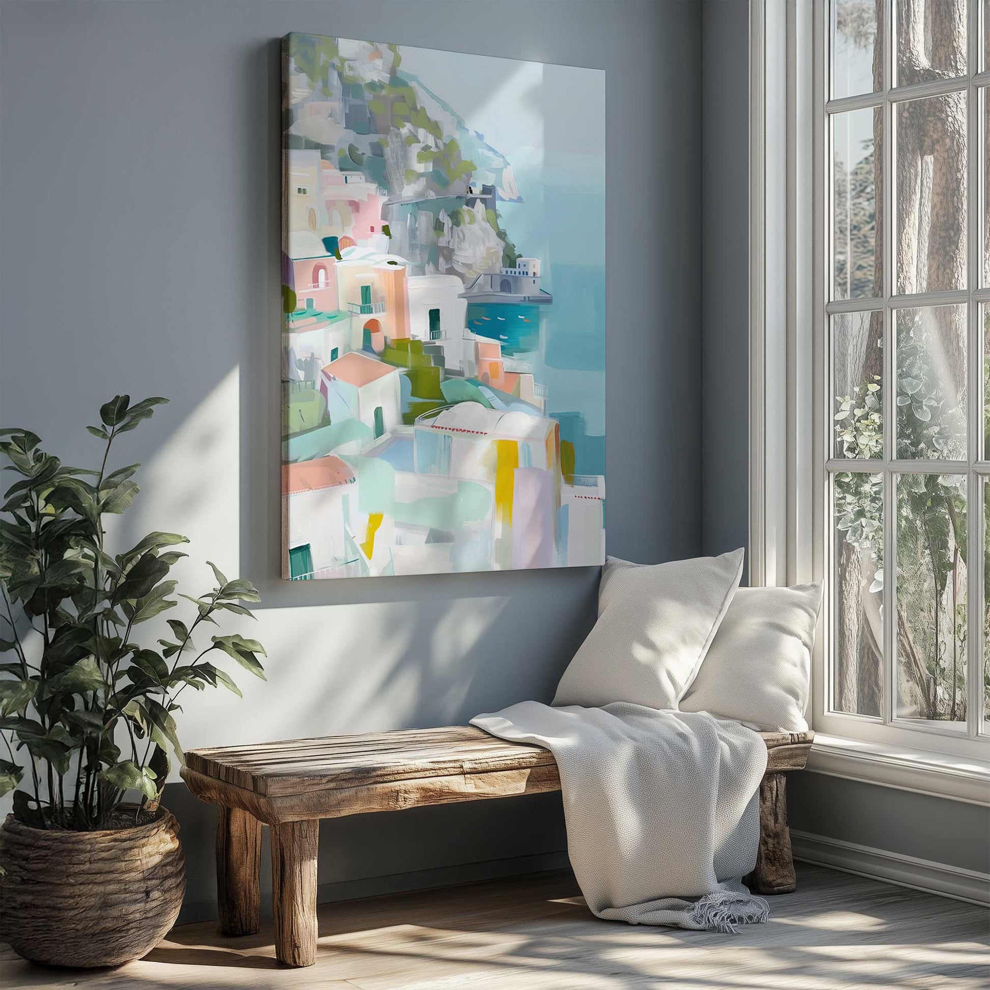 Picture of art in a room