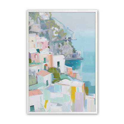 [Color:Opaque White], Picture of art in a Opaque White frame