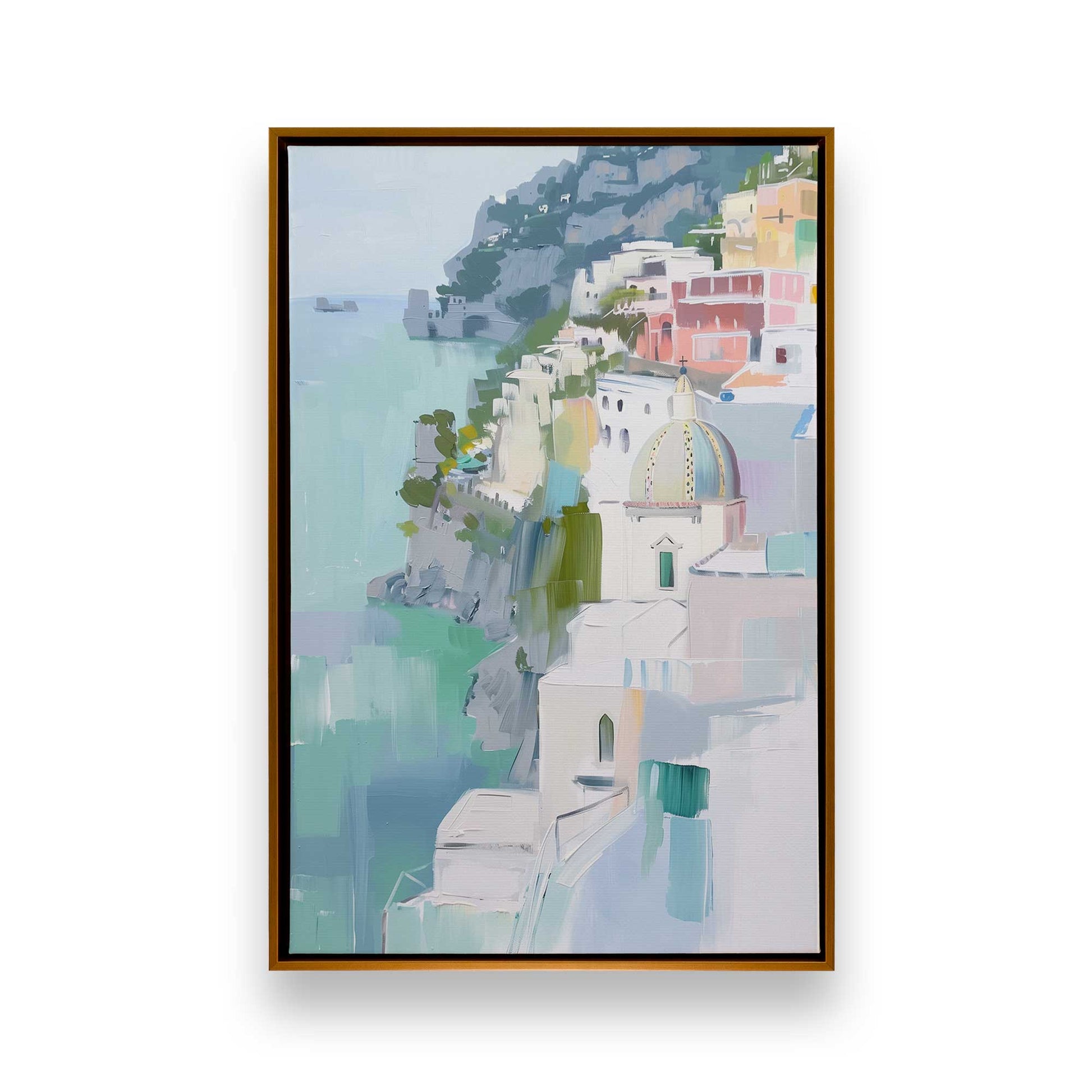 [Color:Polished Gold], Picture of art in a Polished Gold frame