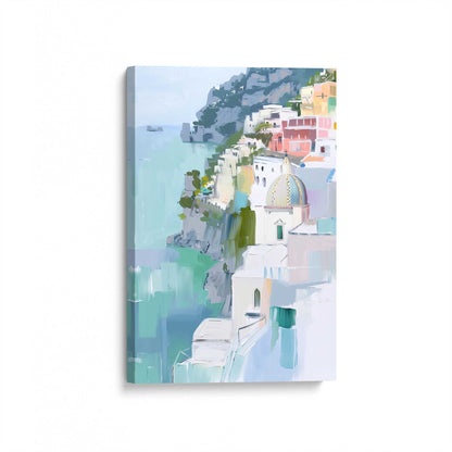 [Color:Stretched Canvas], Picture of art at an angle