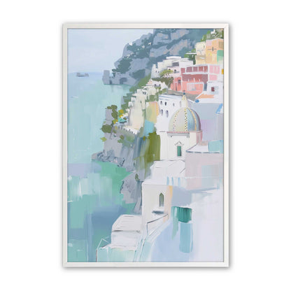 [Color:Opaque White], Picture of art in a Opaque White frame
