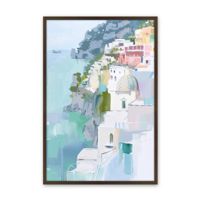 [Color:Belvinder Brown], Picture of art in a Belvinder Brown frame