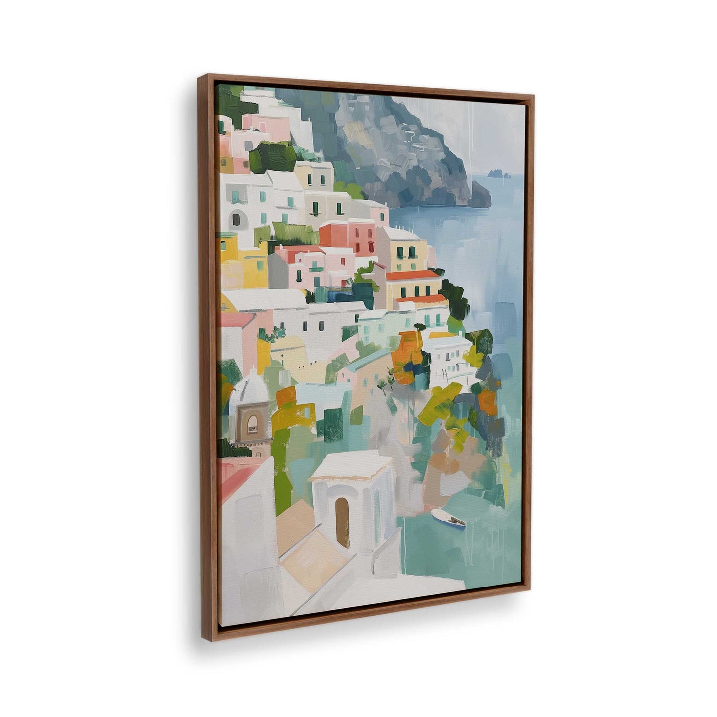 [Color:Walnut], Picture of the corner of the art
