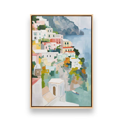[Color:American Maple], Picture of art in a American Maple frame