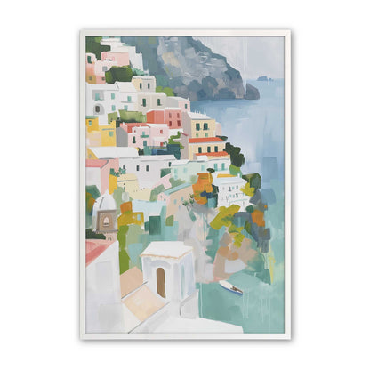 [Color:Opaque White], Picture of art in a Opaque White frame