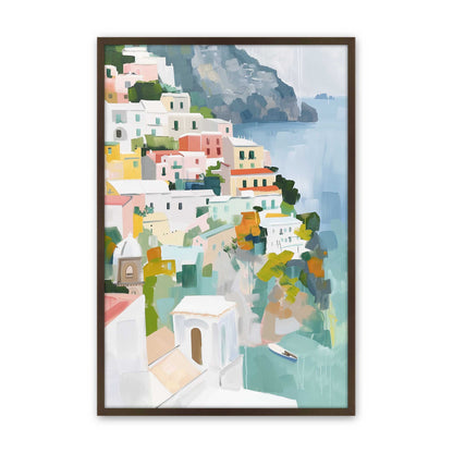 [Color:Belvinder Brown], Picture of art in a Belvinder Brown frame
