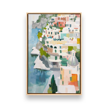 [Color:American Maple], Picture of art in a American Maple frame