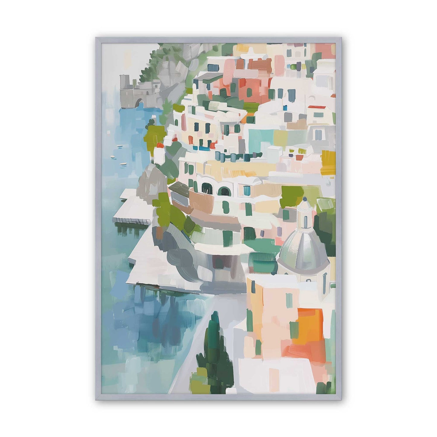 [Color:Polished Chrome], Picture of art in a Polished Chrome frame