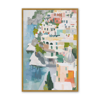 [Color:Polished Gold], Picture of art in a Polished Gold frame