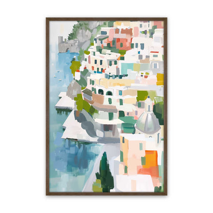 [Color:Walnut], Picture of art in a Walnut frame