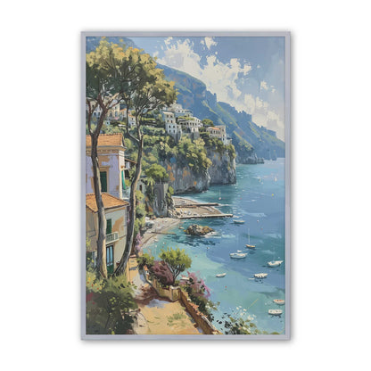 [Color:Polished Chrome], Picture of art in a Polished Chrome frame