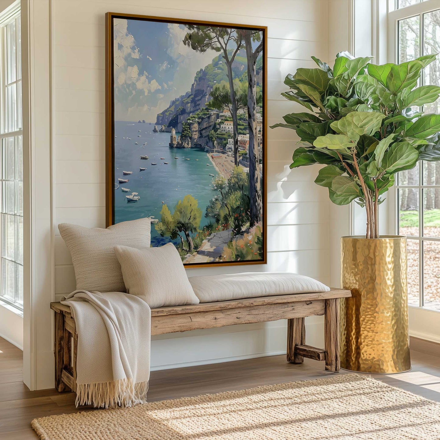 Picture of art in a room