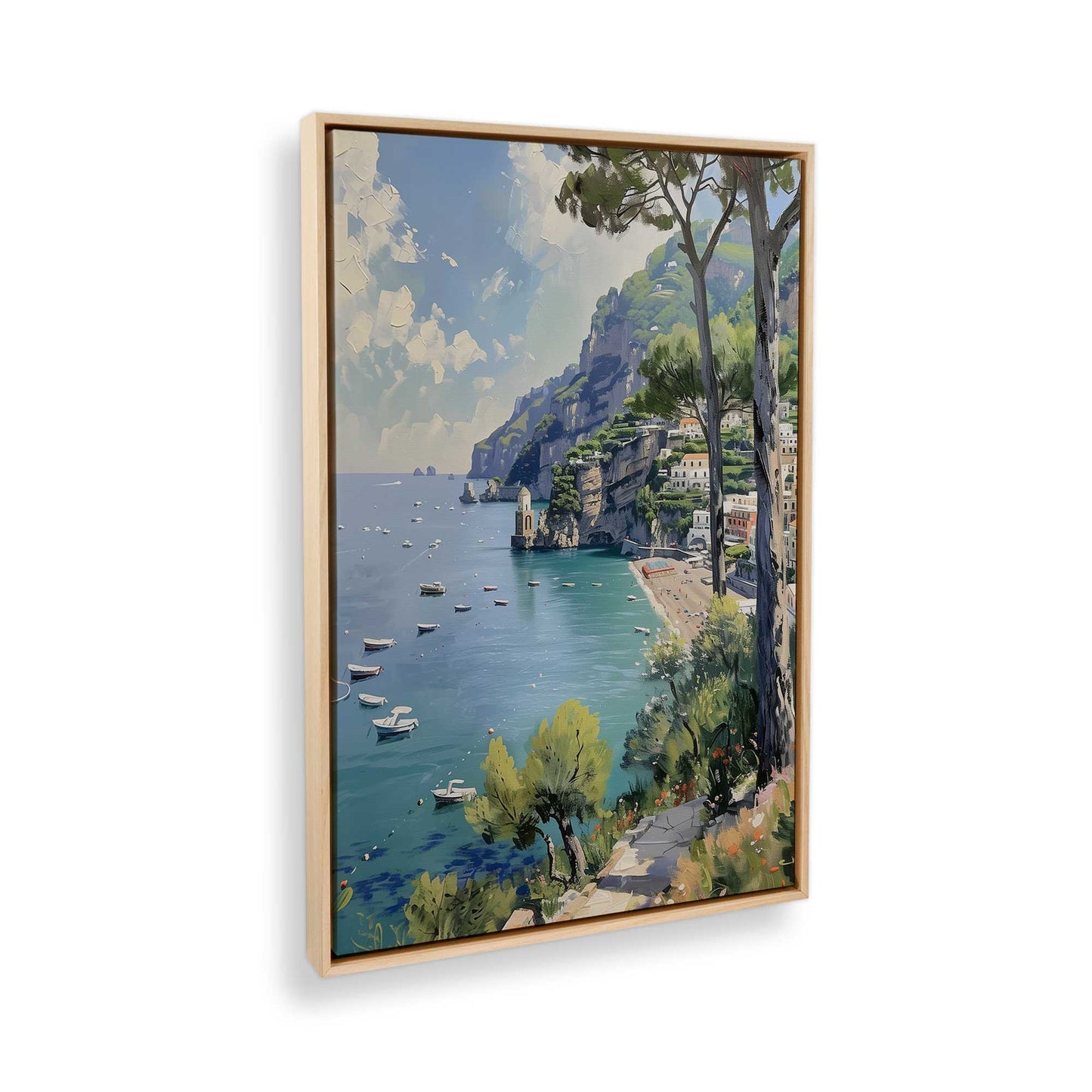 [Color:American Maple], Picture of the corner of the art