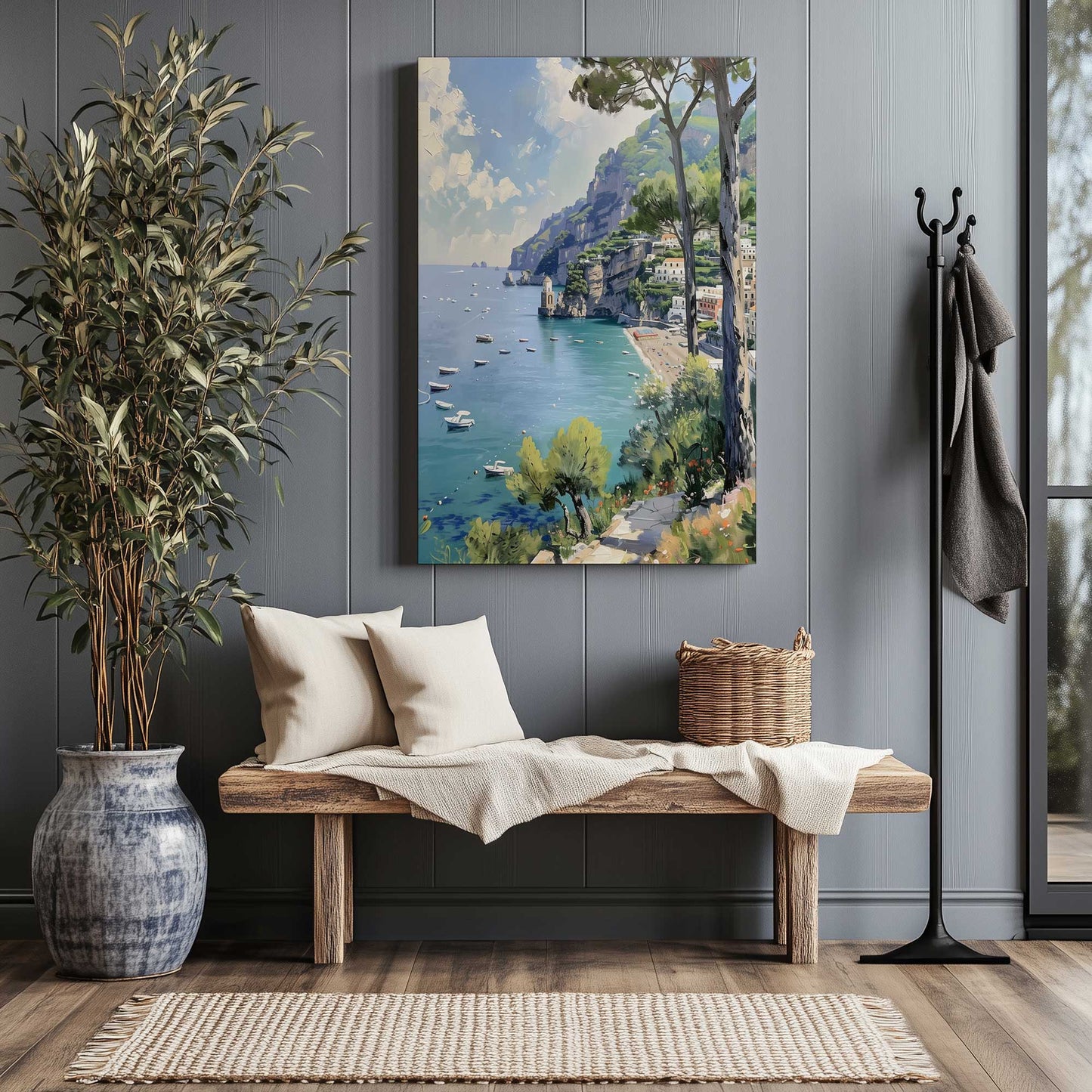 Picture of art in a room