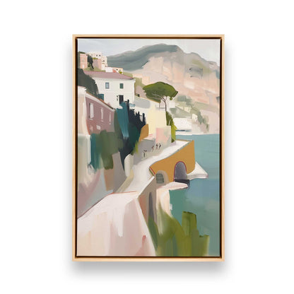 [Color:American Maple], Picture of art in a American Maple frame
