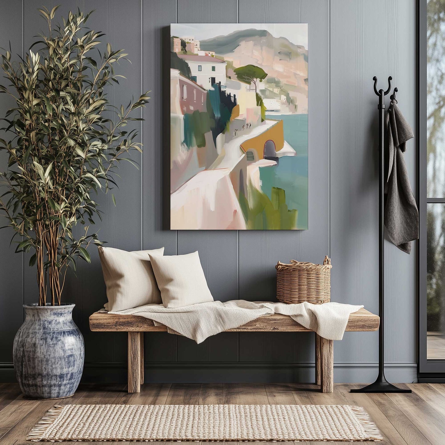 Picture of art in a room