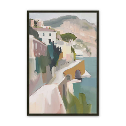 [Color:Satin Black], Picture of art in a Satin Black frame