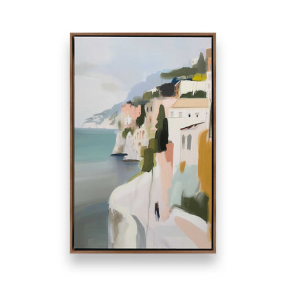 [Color:Walnut], Picture of art in a Walnut frame