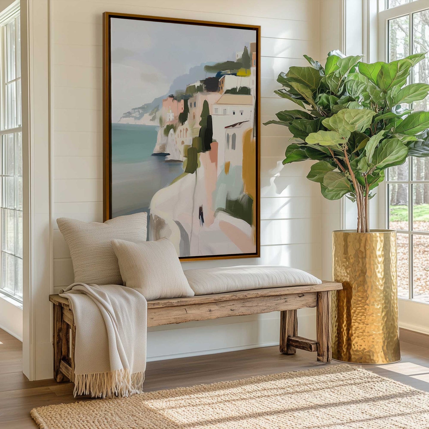 Picture of art in a room