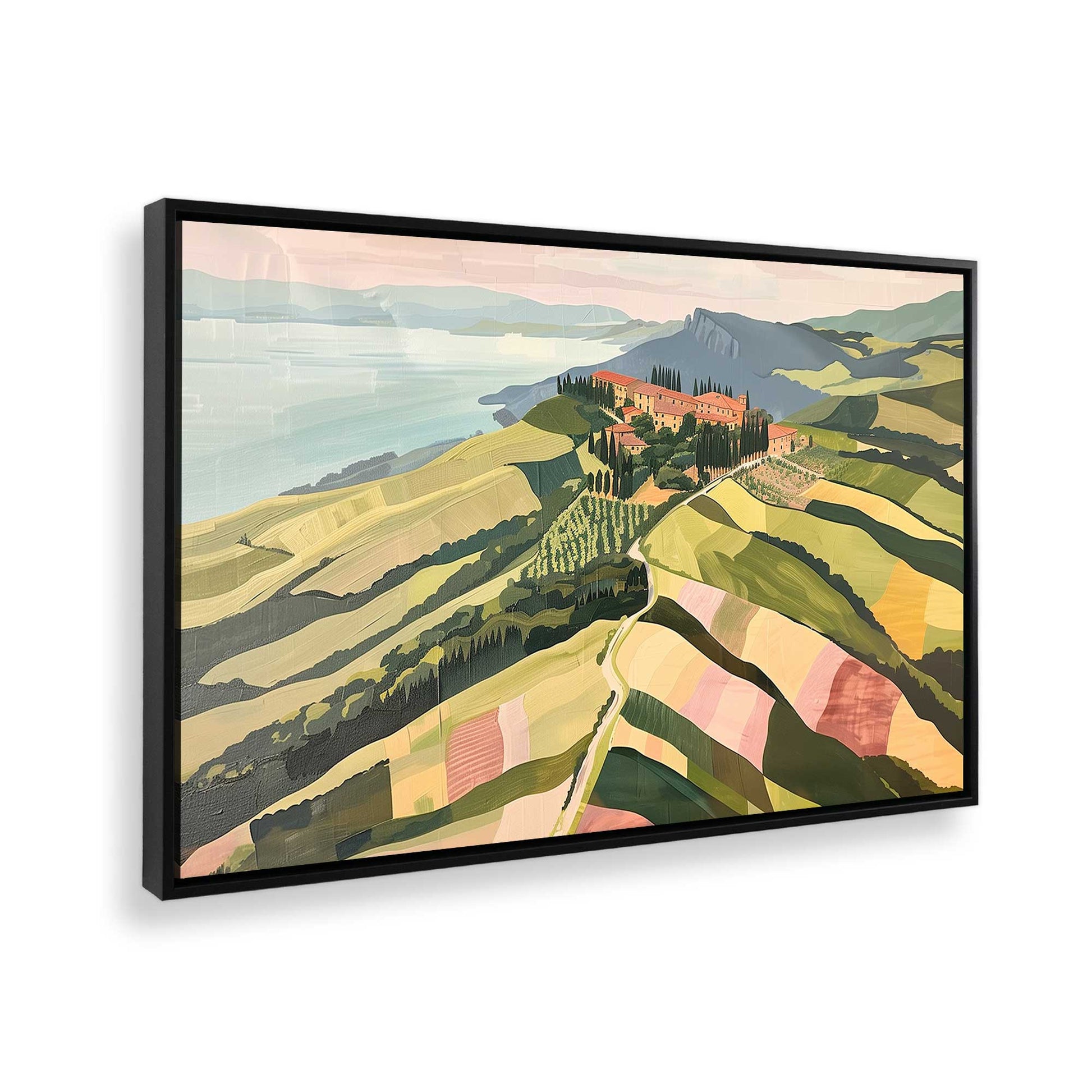[Color:Satin Black], Picture of the corner of the art