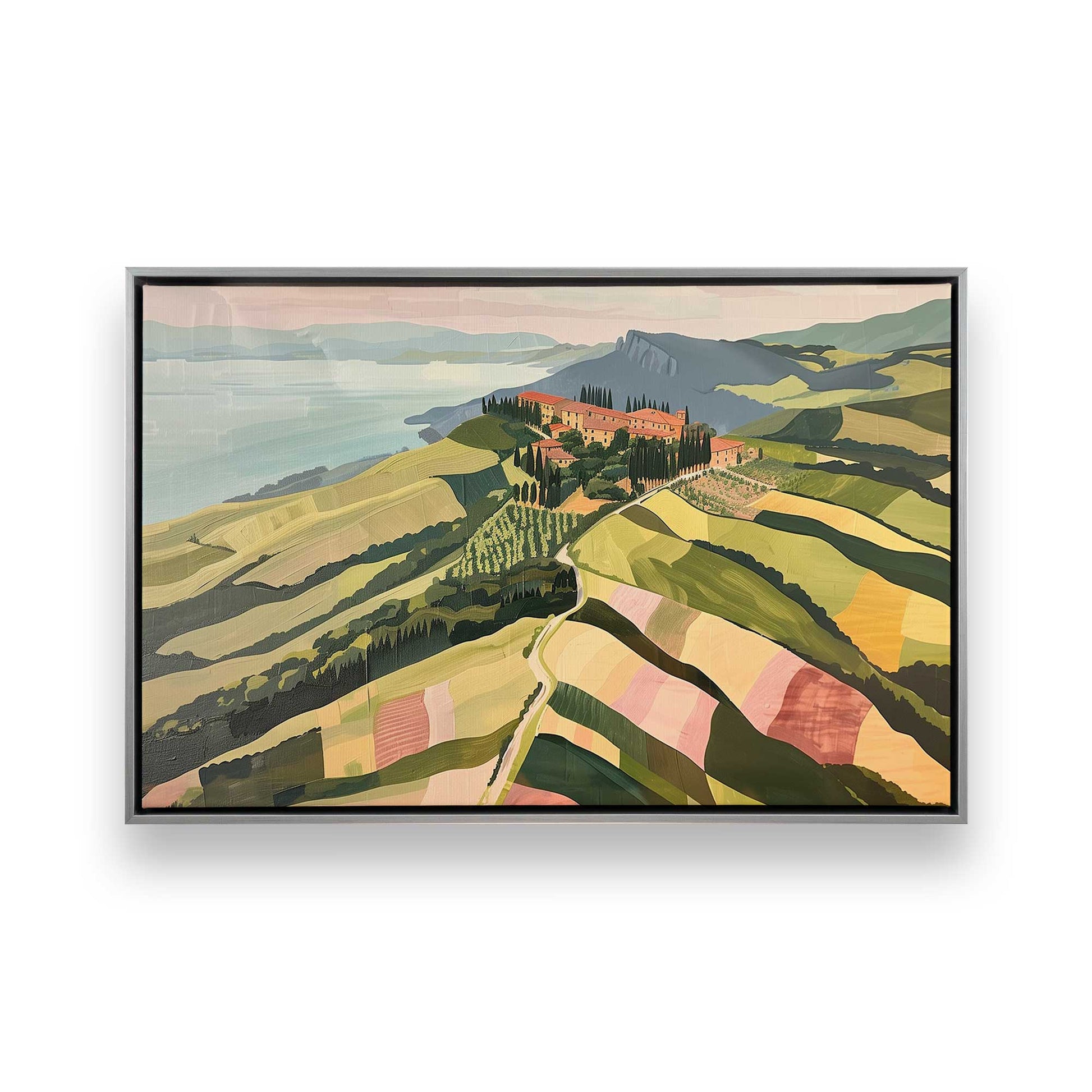 [Color:Polished Chrome], Picture of art in a Polished Chrome frame
