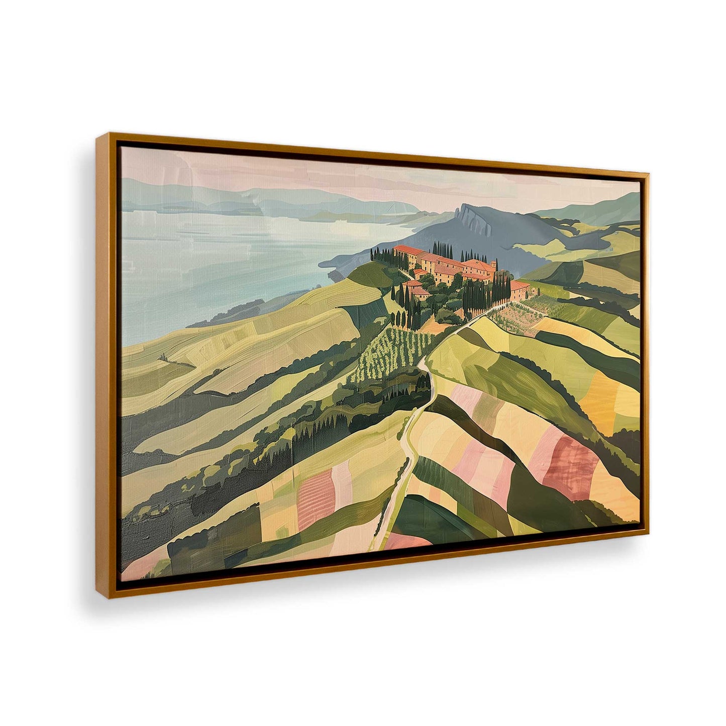 [Color:Polished Gold], Picture of the corner of the art