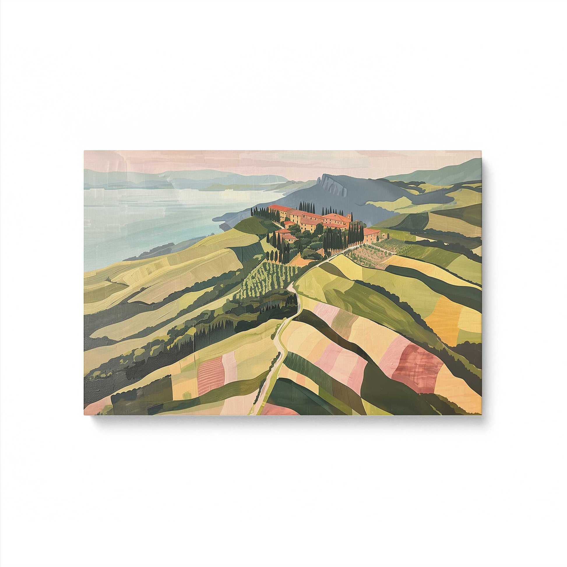 [Color:Stretched Canvas], Picture of art