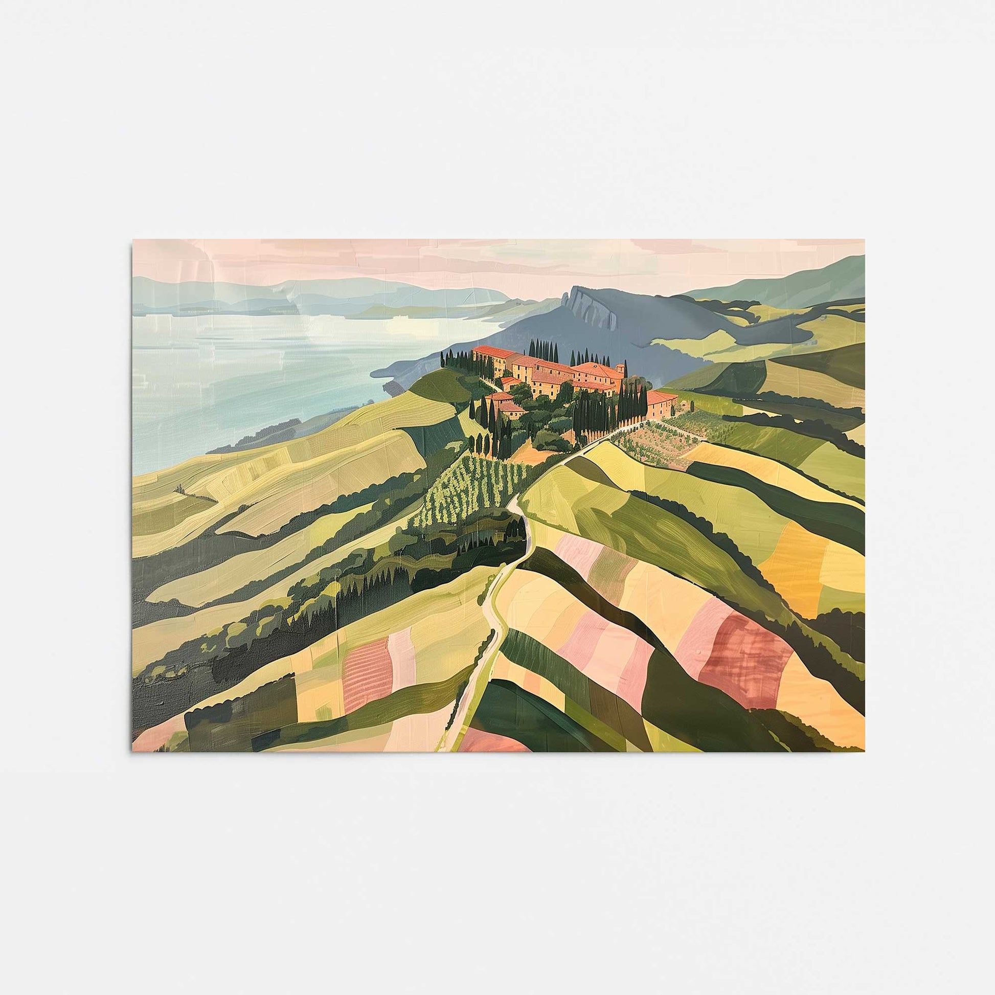 [Color:Rolled Print], Picture of close up of art