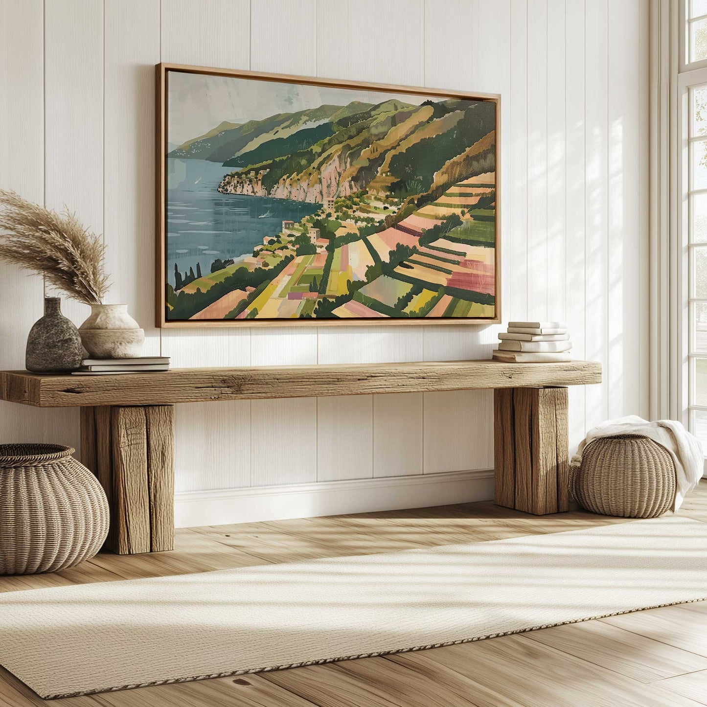 Picture of art in a room