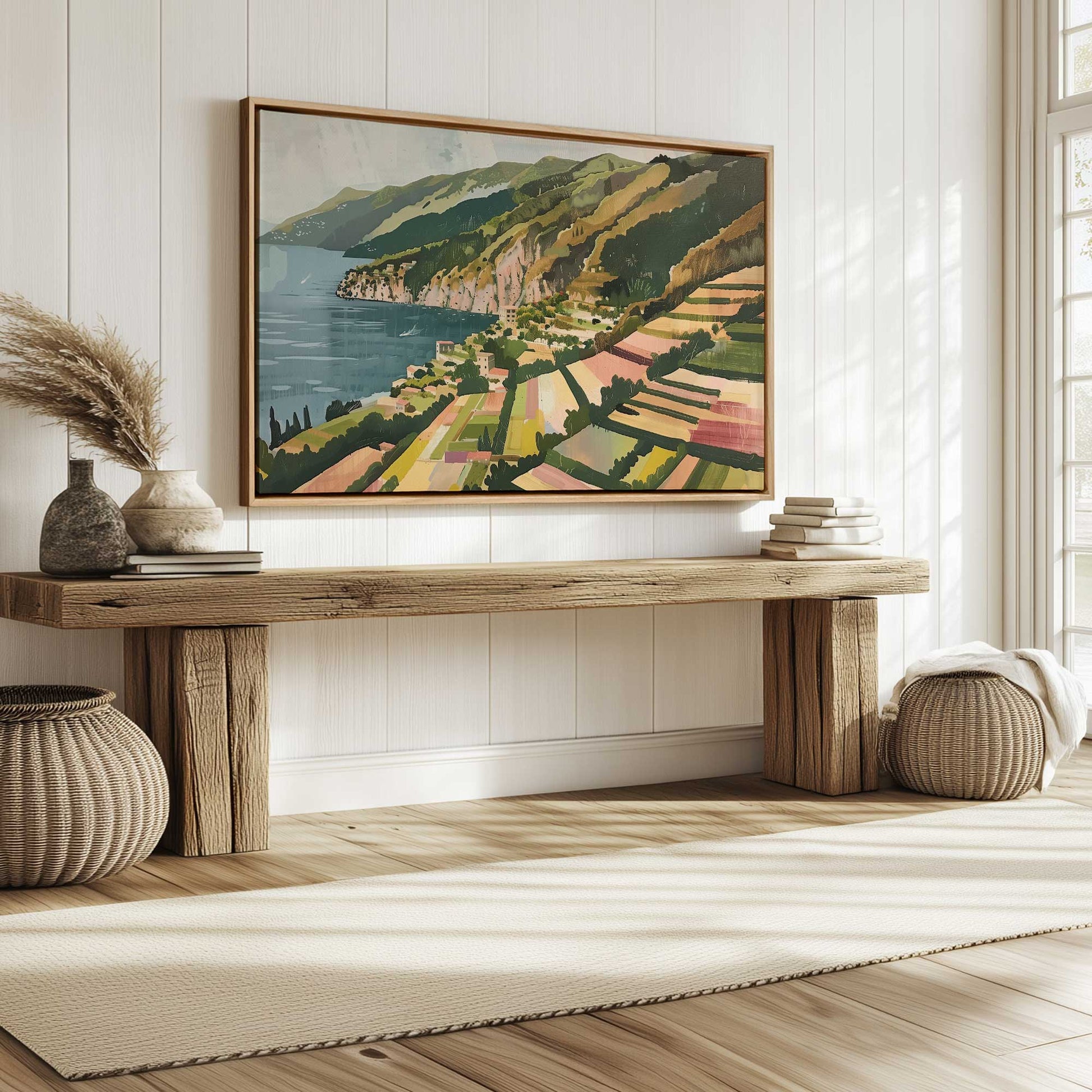 Picture of art in a room
