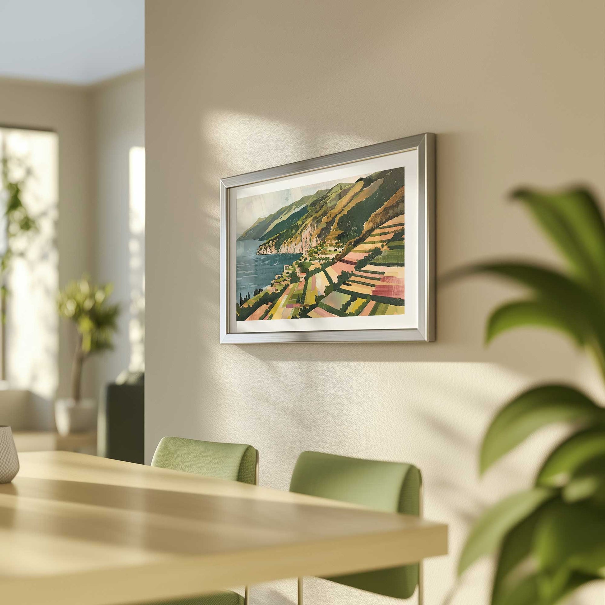 Picture of art in a room