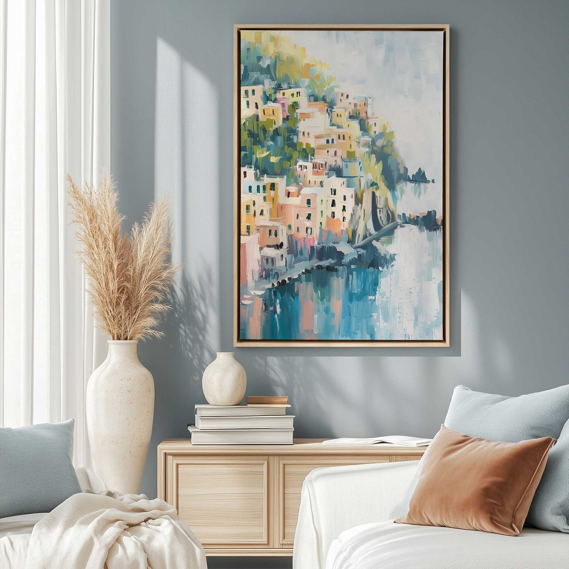 Picture of art in a room
