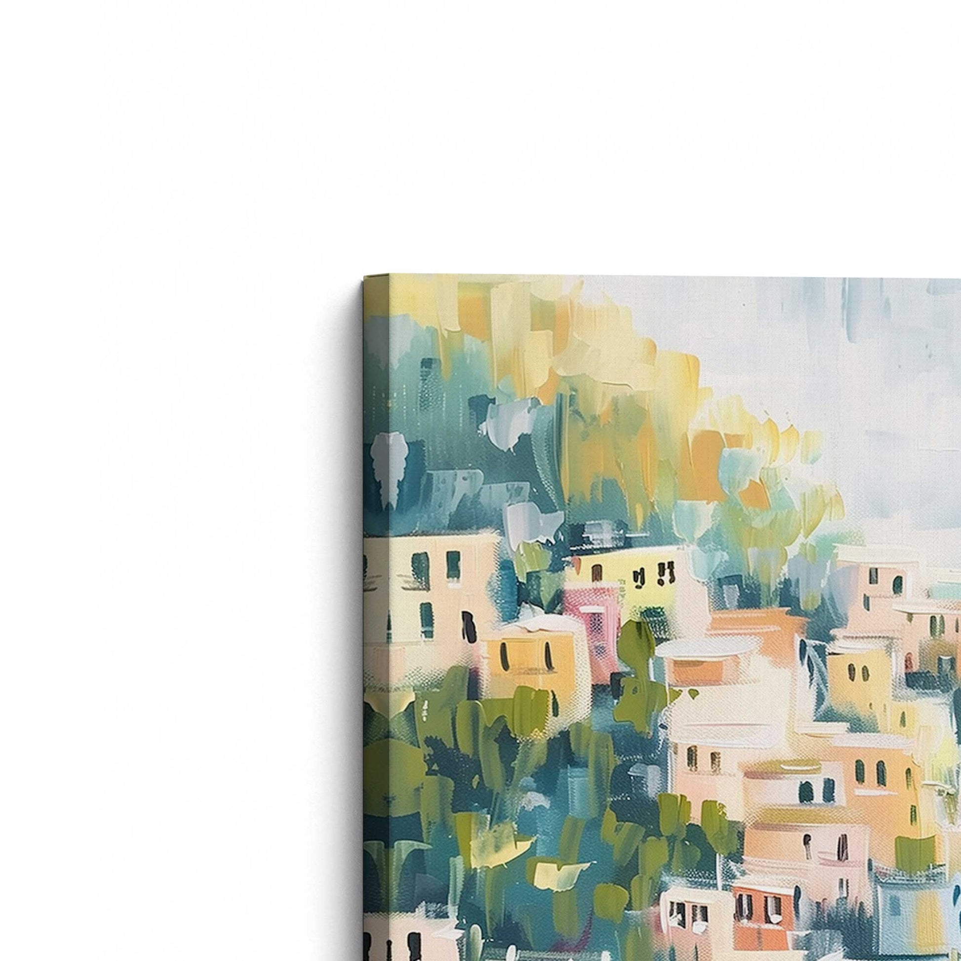 [Color:Stretched Canvas], Picture of the corner of the art