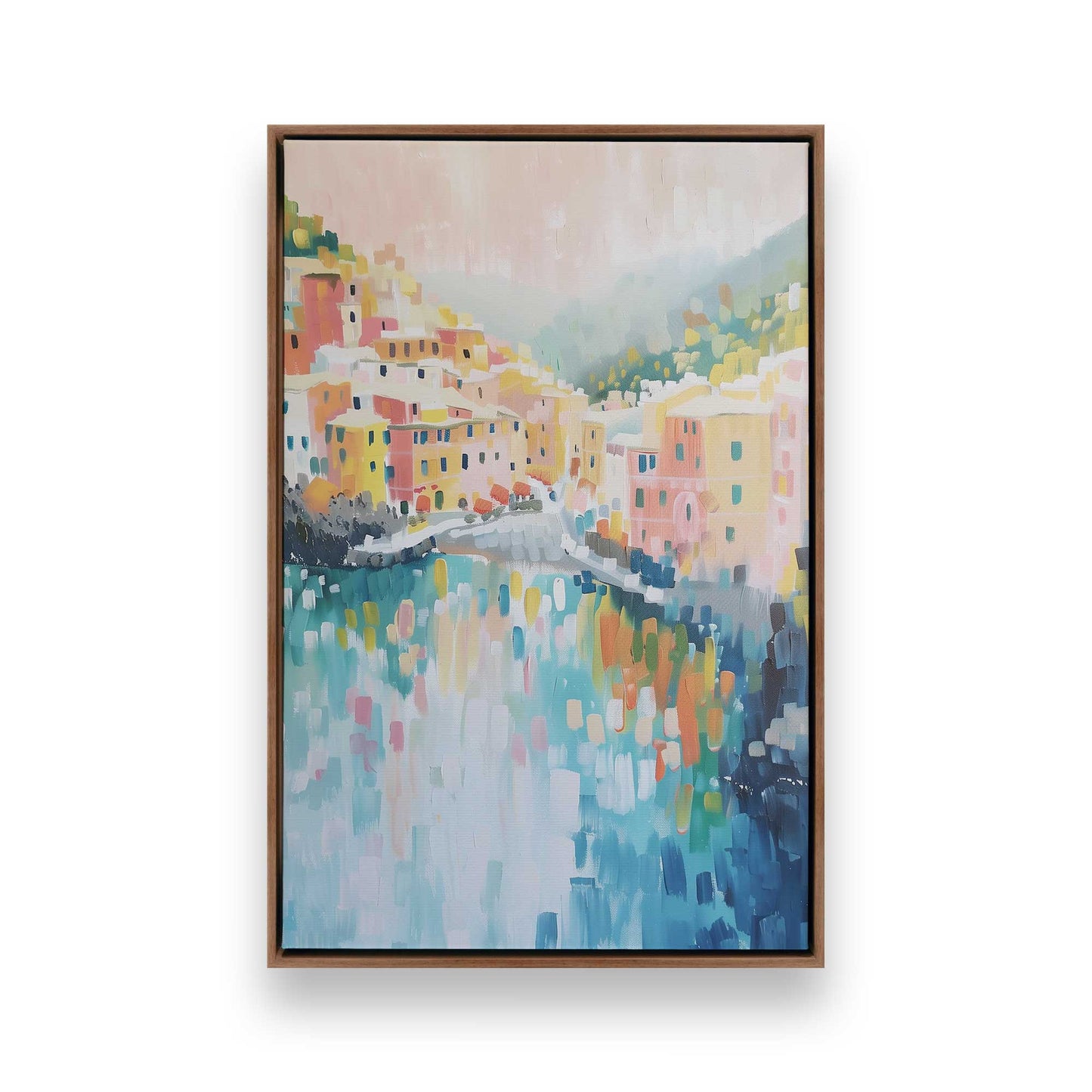 [Color:Walnut], Picture of art in a Walnut frame