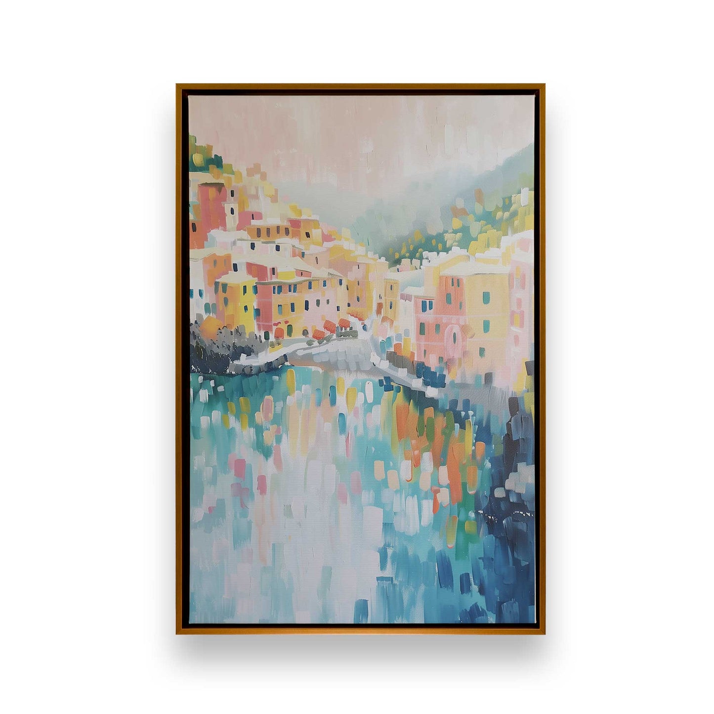 [Color:Polished Gold], Picture of art in a Polished Gold frame