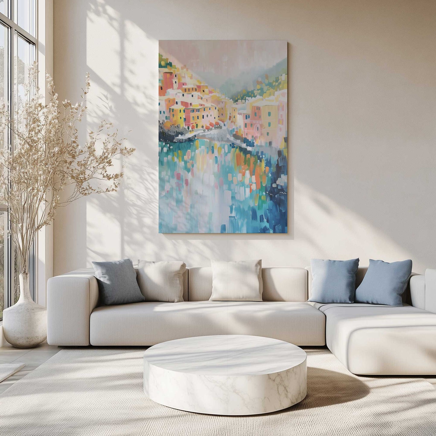 Picture of art in a room