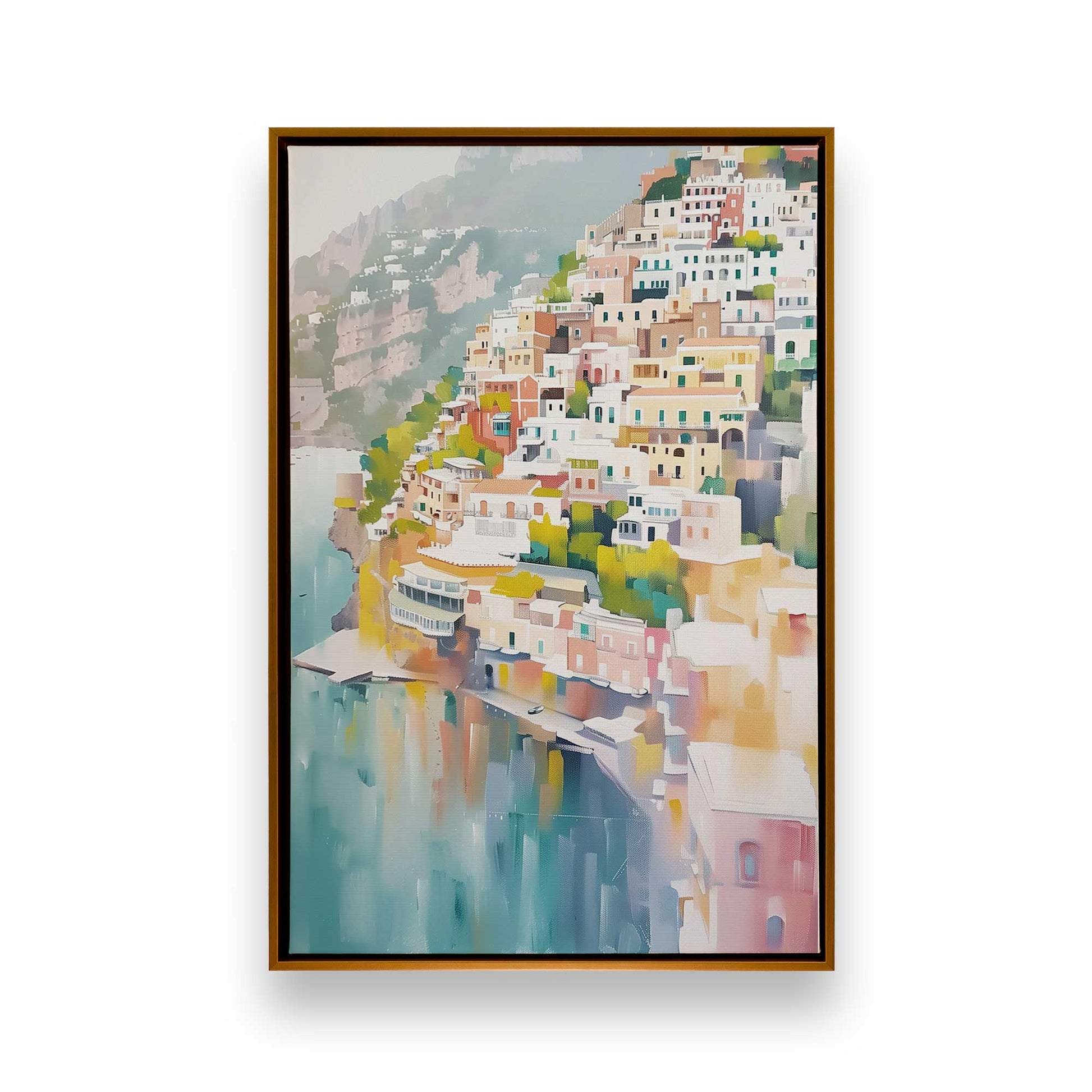 [Color:Polished Gold], Picture of art in a Polished Gold frame