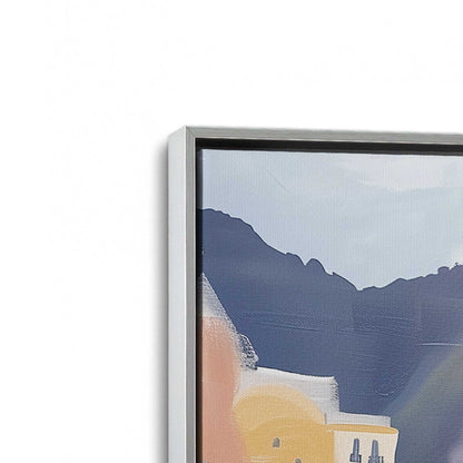 [Color:Polished Chrome], Picture of art in a Polished Chrome frame at an angle