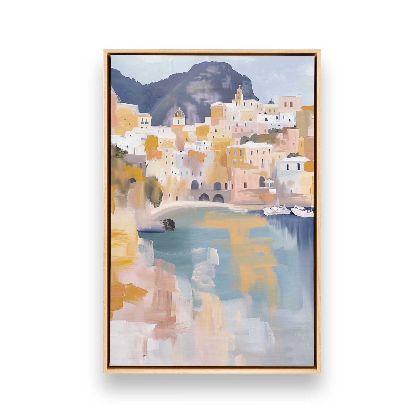 [Color:American Maple], Picture of art in a American Maple frame