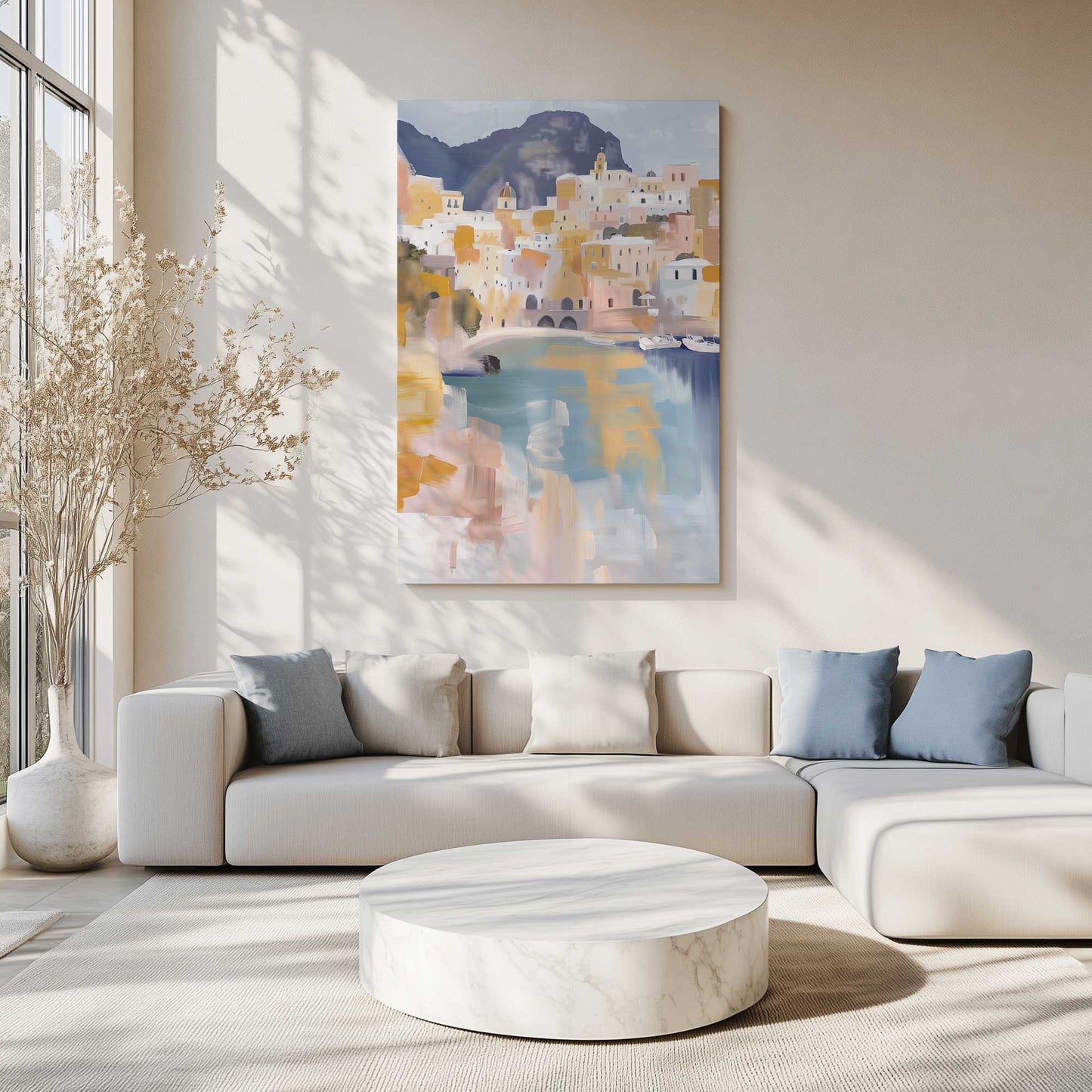 Picture of art in a room