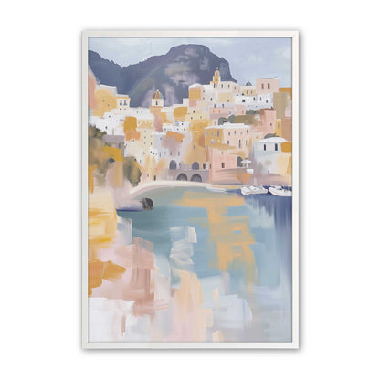 [Color:Opaque White], Picture of art in a Opaque White frame