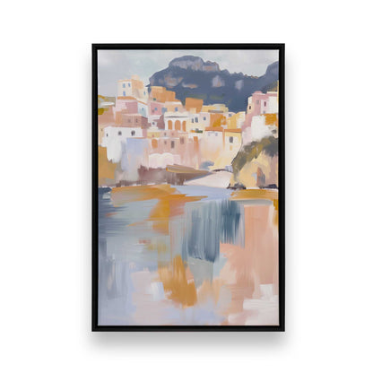 [Color:Satin Black], Picture of art in a Satin Black frame